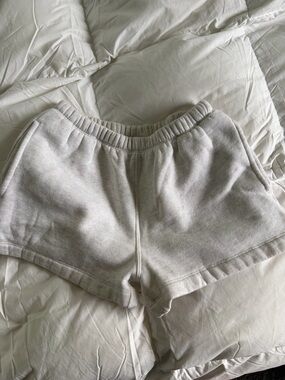 Target Heather Grey Elastic-Waist Comfy Shorts